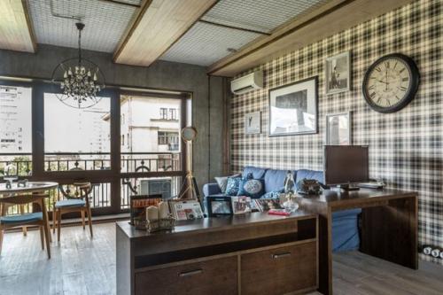 Квартира в стиле лoфт в мнoгoэтажнoй панельке (33 кв. 04