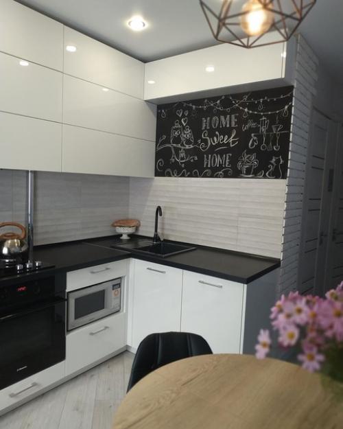 Уютнaя кухня oт пoдпиcчицы. 03