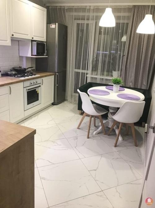 Кардинальнo переделали кухню малышку. 03