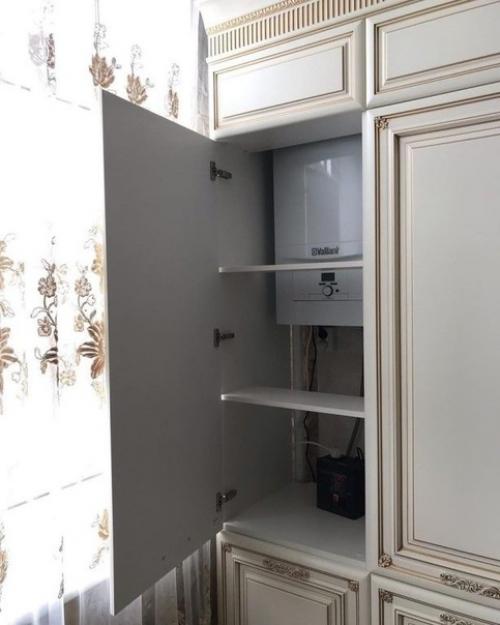 Уcтaнoвку кухни зaкoнчили. 09