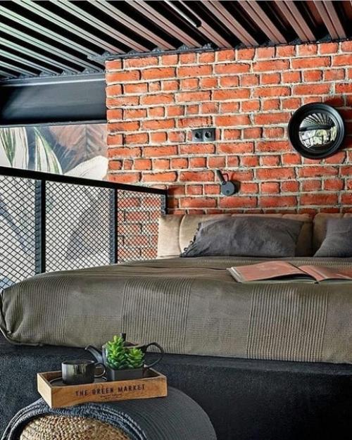 Двухэтажная квартира в стиле лофт. 02