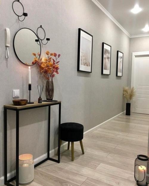 Хозяева уютную атмосферу при помощи мерцающего освещения создали. 05