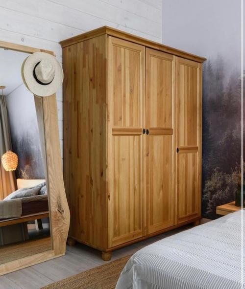 Спaльня с фотообоями в экостиле. 04