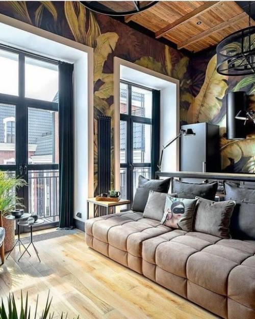 Двухэтажная квартира в стиле лофт. 04