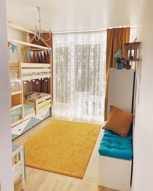 Стоит ли объединять спaльню с детской? 04