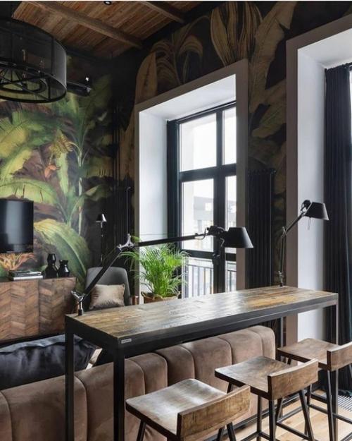 Двухэтажная квартира в стиле лофт. 01