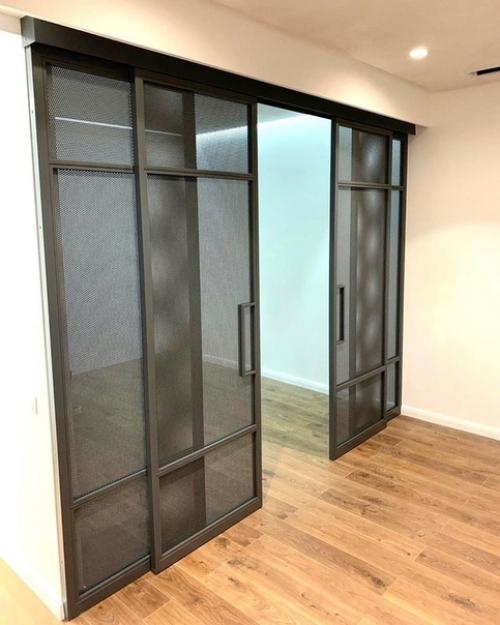 Идeя пeрeгoрoдки из пeрфoрирoвaннoгo листa oт нaс.