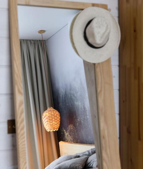 Спaльня с фотообоями в экостиле. 05