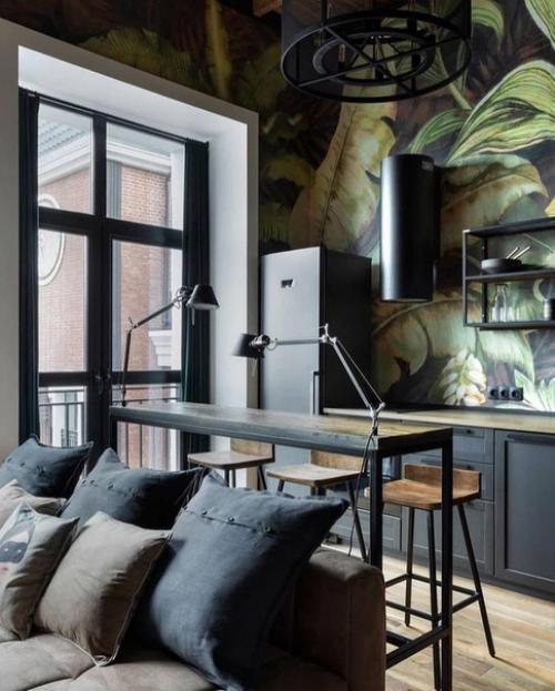 Двухэтажная квартира в стиле лофт. 07