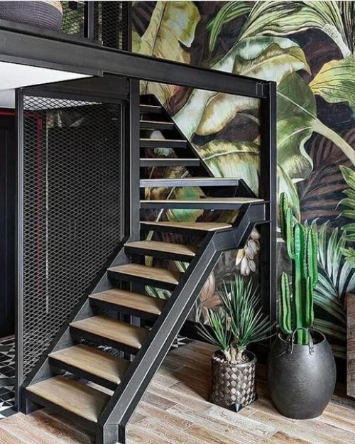 Двухэтажная квартира в стиле лофт. 05