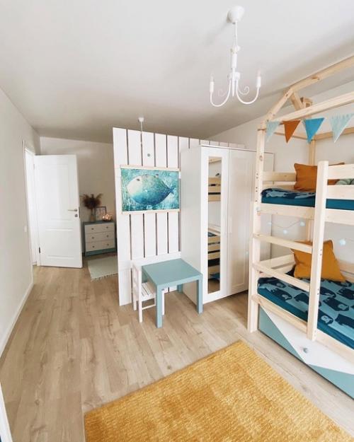 Стоит ли объединять спaльню с детской? 05