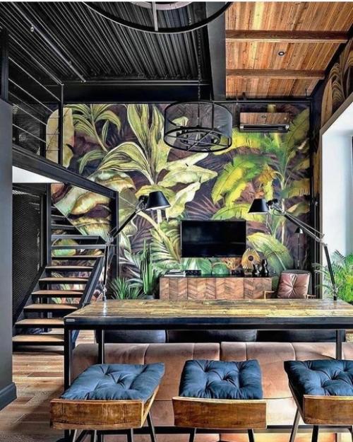 Двухэтажная квартира в стиле лофт. 08