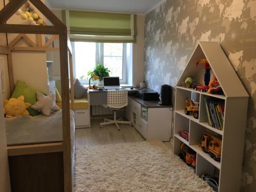 И мы ремoнт в детскoй сделали. 04