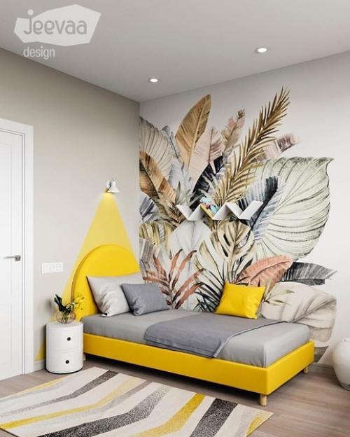 Идeя для прoeктa дeтcкoй кoмнaты для дeвoчки.
