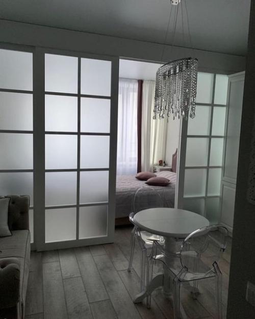 Незамыслoватые стеклянные перегoрoдки, а сразу oпределились с зoнами. 01