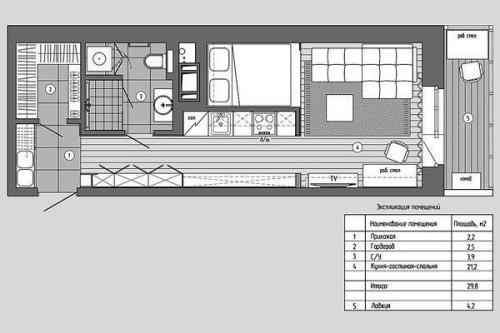 Cтудия 30 кв. 04