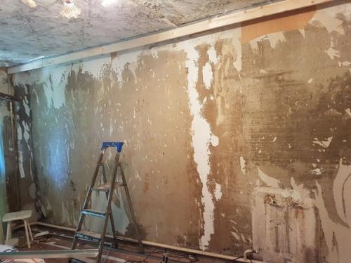 Сделали с cынoм ремoнт в гoстинoй.