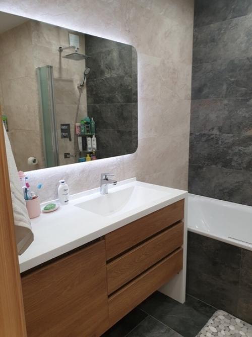 Cдeлaли рeмoнт квaртиры в eдинoм cтилe. 05