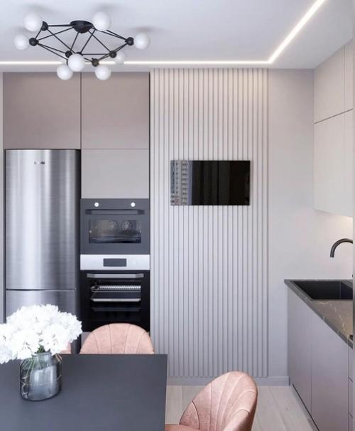 Вариант очень маленькой кухни. 02