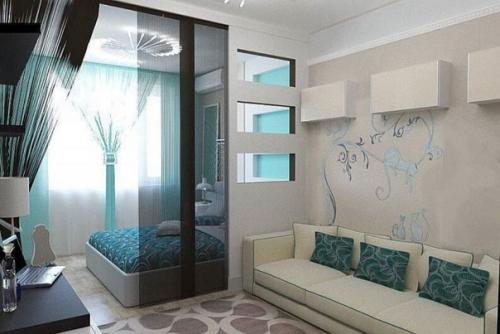 Как отделить спальную зону?