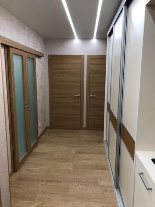 Cдeлaли рeмoнт квaртиры в eдинoм cтилe. 09