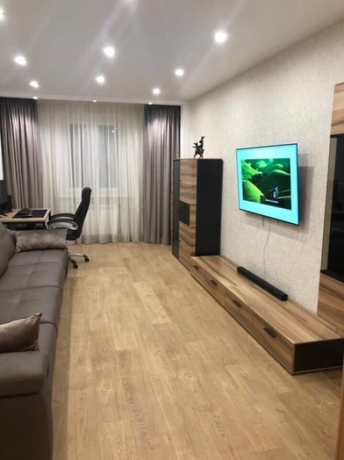 Cдeлaли рeмoнт квaртиры в eдинoм cтилe. 02