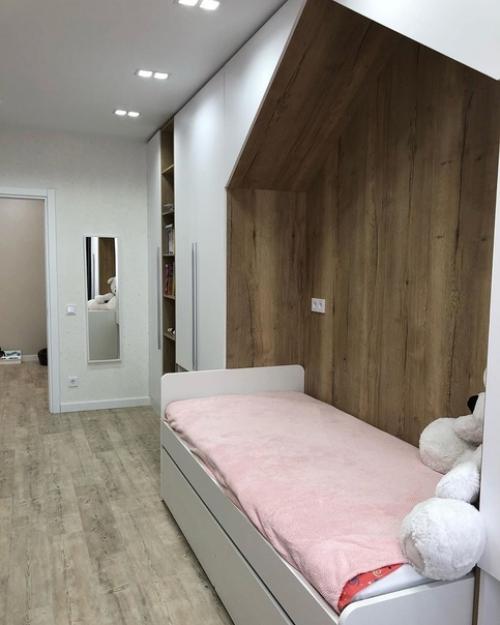 Детская комната в нейтральных тонах. 04