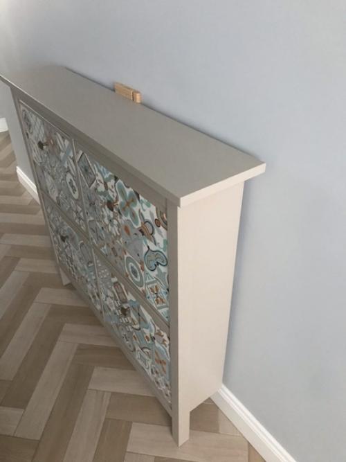 Вторая жизнь икеевской мебели: мы делаем стильную обувницу. 04