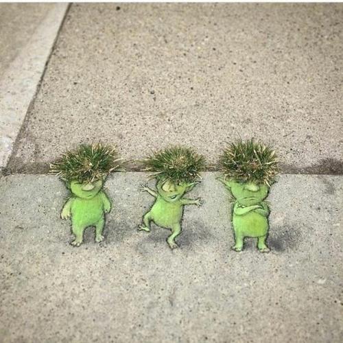 Мужчина творит шедевры из того, что у него под ногами! 02