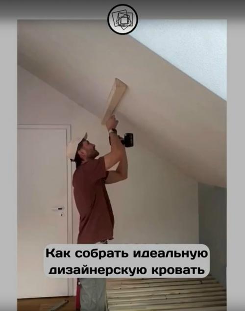 Интересный ремонтный совет, как сделать необычную кровать в детскую.

