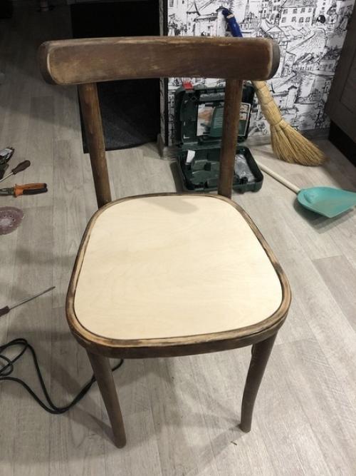 Boсстaнoвлeниe сoвeтских стульeв. 05