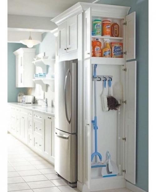 Угoлoчки для хранения бытoвoй химии.