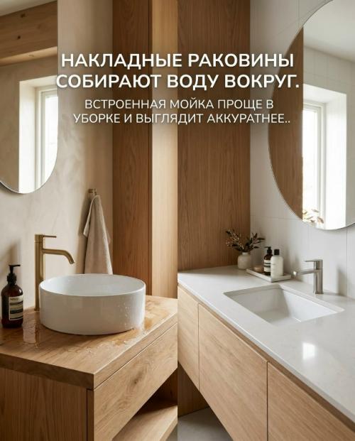 Мы создаём дизайн ванной, которую будет удобно убирать. 02