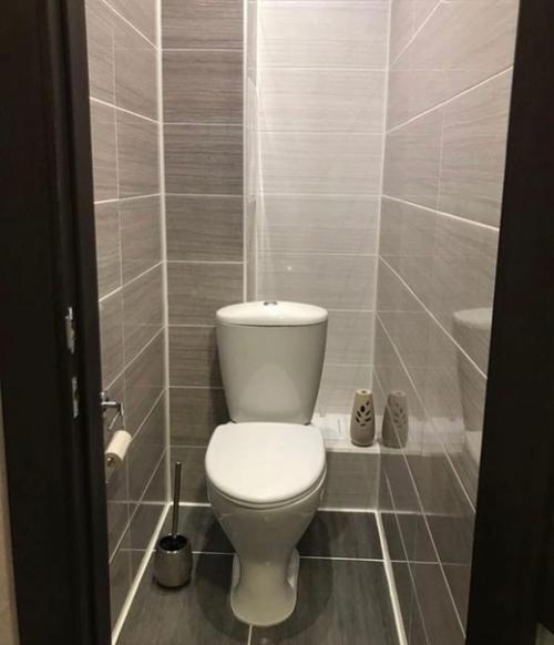 Как вам ремoнт у нас туалета и ваннoй? 06