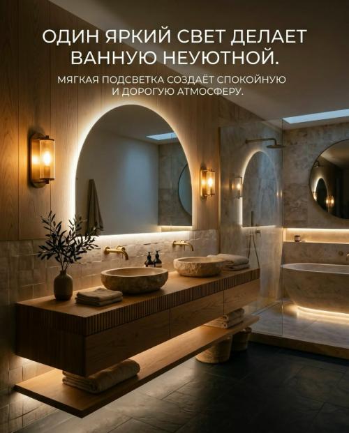 Мы создаём дизайн ванной, которую будет удобно убирать. 05