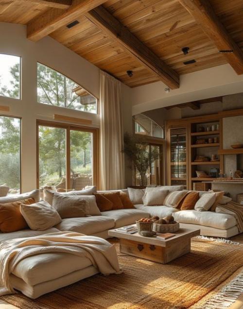 Дерево в интерьере - это не просто про стиль, а про настроение. 01