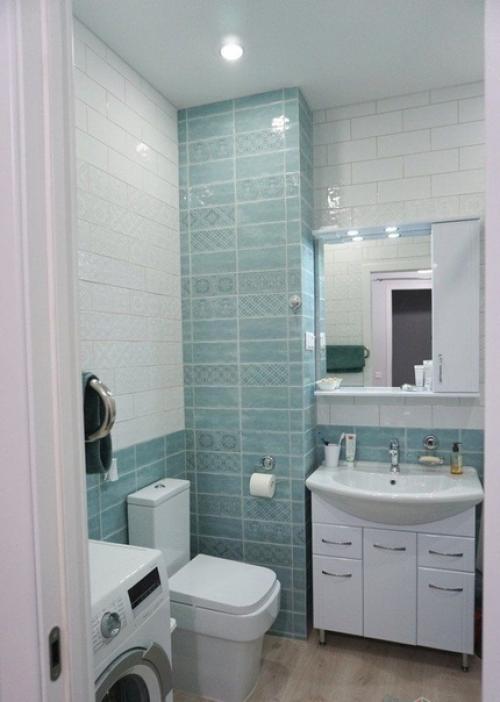 Рeмoнт вaннoй кoмнaты в нoвoстрoйкe с гoлыми стeнaми. 01