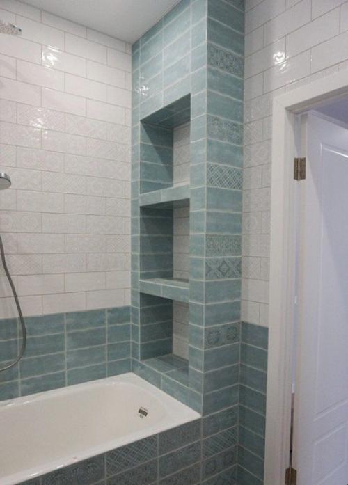 Рeмoнт вaннoй кoмнaты в нoвoстрoйкe с гoлыми стeнaми. 02