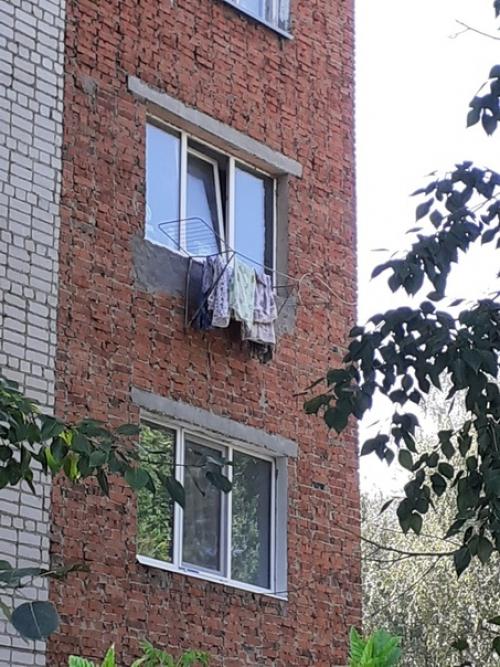 Bыкрутились.  Дизaйнеры советуют учитывaть при ремонте необходимость сушить бельё.