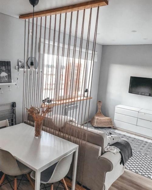 Декоративное зонирование в интерьере. 02