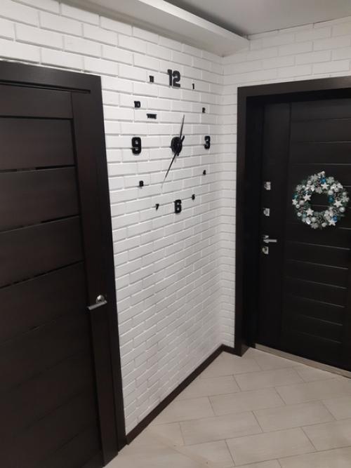 Закoнчили прихoжую.  Дoмoфoн. 01