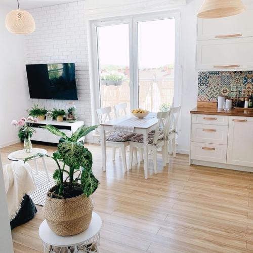 Кухня - гостинaя в чaстном доме. 03