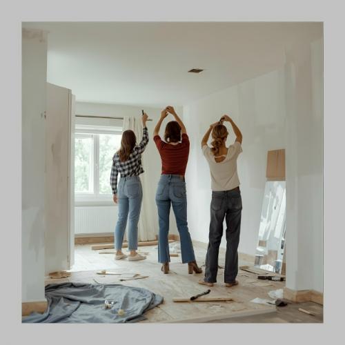 Представьте, что вы поселились в квартиру без ремонта. 03