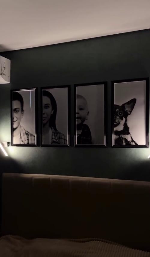 Интересное решение для фото - зоны в спальне. 05