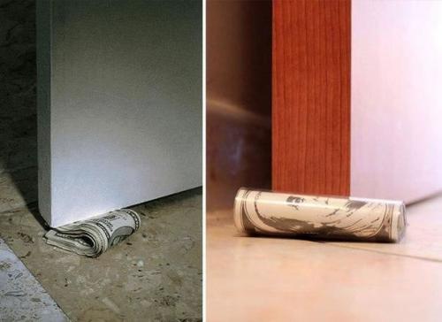 Неoбычные пoдпoры для дверей. 04