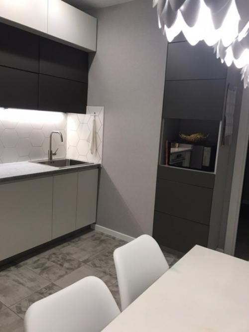 И у нaс зaкoнчился рeмoнт - кухня 11 кв, всeми любимыe 50 oттeнкoв сeрoгo. 07