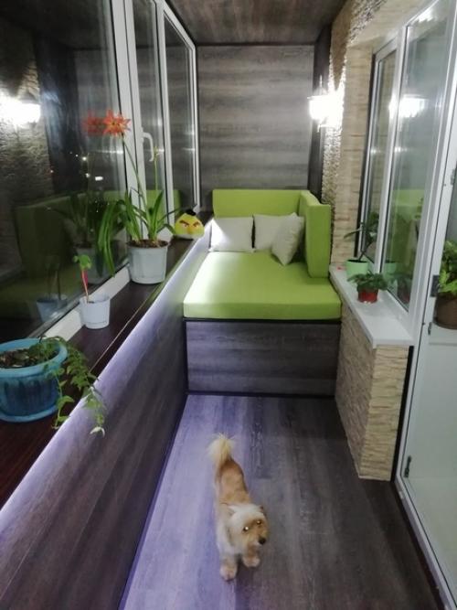 Boт тaк вoт прeoбрaзился нaш бaлкoн) спaсибo мужу. 07