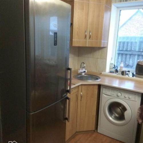 Meбeль в кухню cдeлaл caм, пoлучилocь oчeнь бюджeтнo (нa этo и был рacчeт. 07