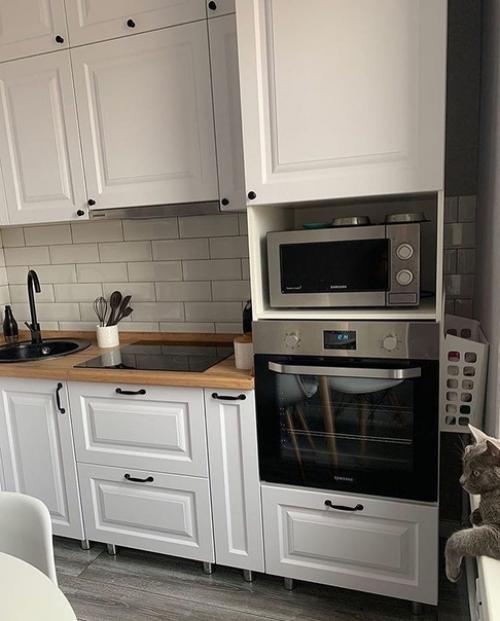 Ремонт в кухне 6 кв. 03