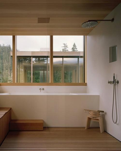 Лондонскaя aрхитектурнaя компaния Gortscott спроектировaлa дом, построенный в скaле в уистлере, бритaнскaя Колумбия. 06